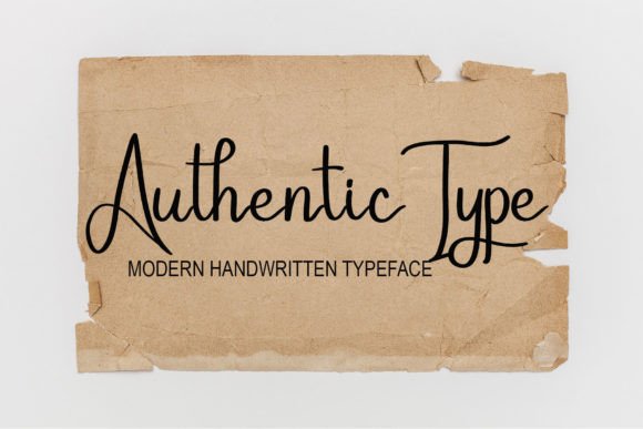 Authentic Type: A Handwritten Font for Makers