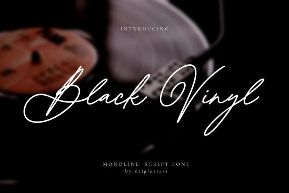 Black Vinyl Font Review: A Web Designer's Take on This Elegant Typeface
