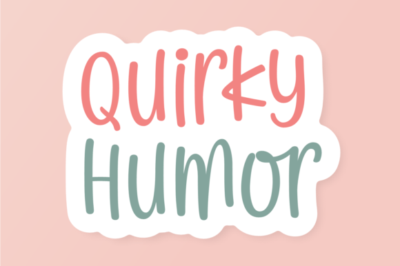 Choosing Quirky Humor: A Playful Typeface for Modern Web Design