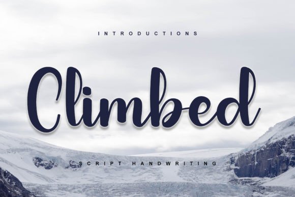 Climbed Font Review: Elevating Campaign Visuals with Style