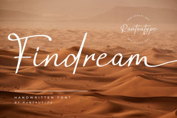Findream: A Stylish Script Font