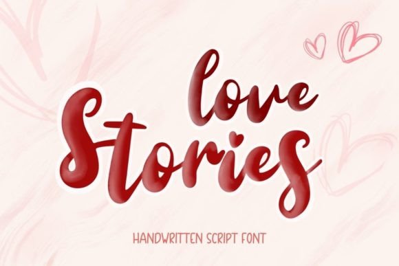Love Stories Font for Business