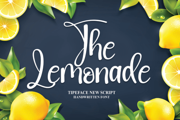 The Lemonade Font: A Fresh Script for Social Campaigns