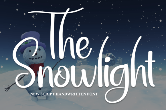 The Snowlight Font: A Friendly Handwritten Touch