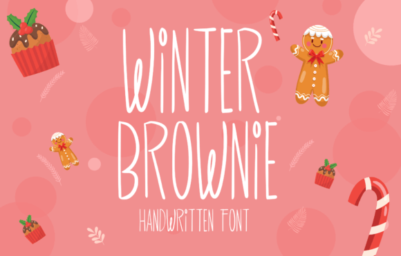Winter Brownie Font Review: A Quirky Choice for Web Headers