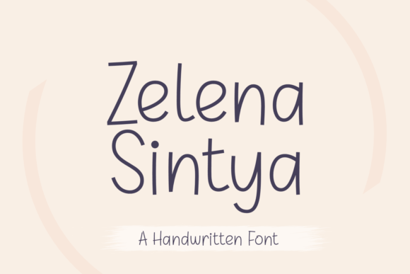 Zelena Sintya: A Elegant Script for Web Design